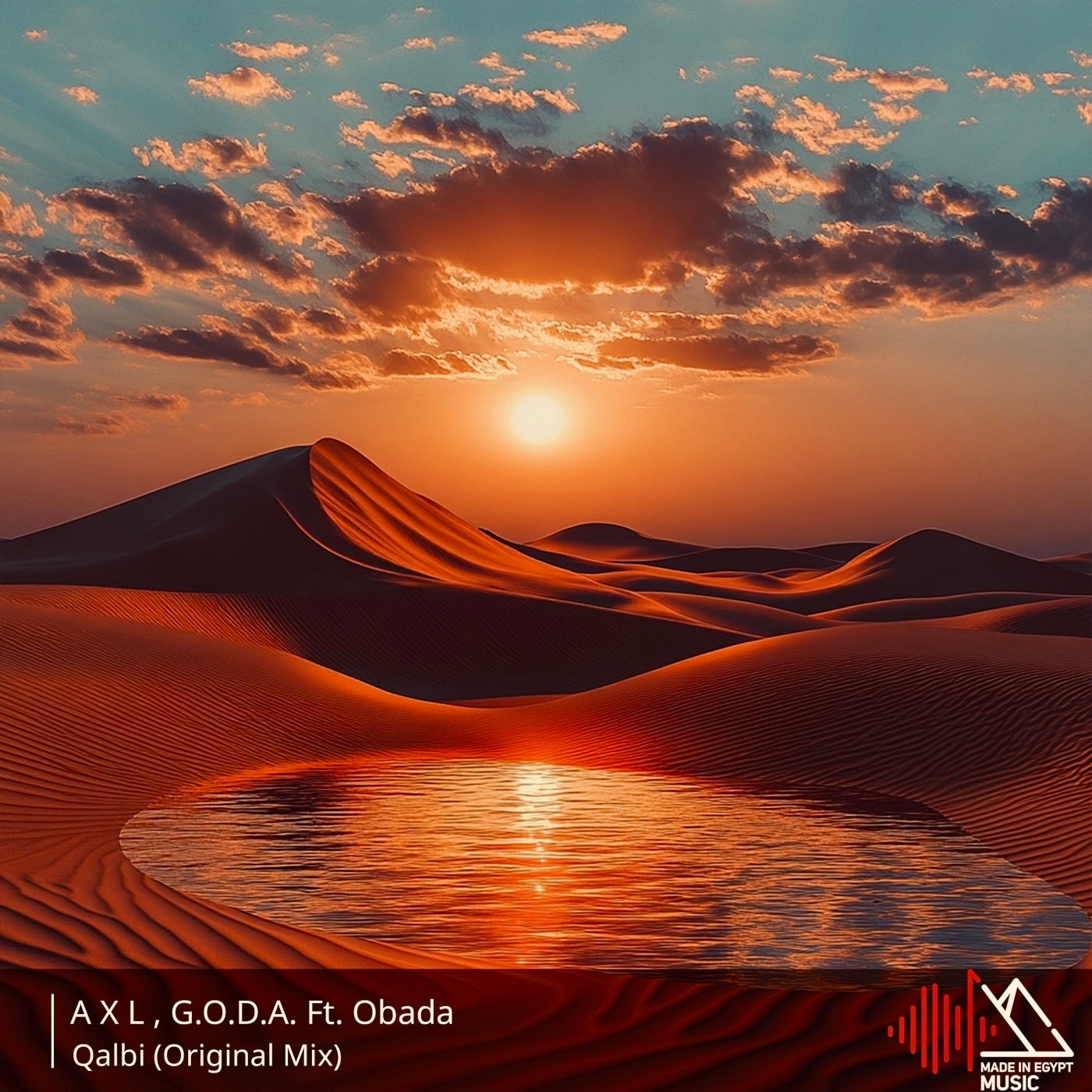 Cover - G.O.D.A., A X L, Obada - Qalbi (Original Mix)