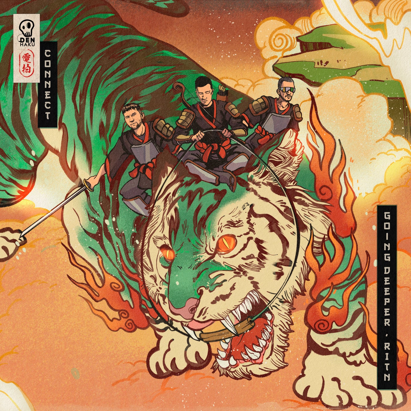 Cover - Going Deeper, RITN - Connect (Extended Mix)