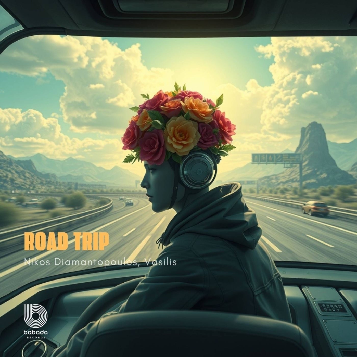 Cover - Nikos Diamantopoulos, Vasilis - Road Trip (Original Mix)