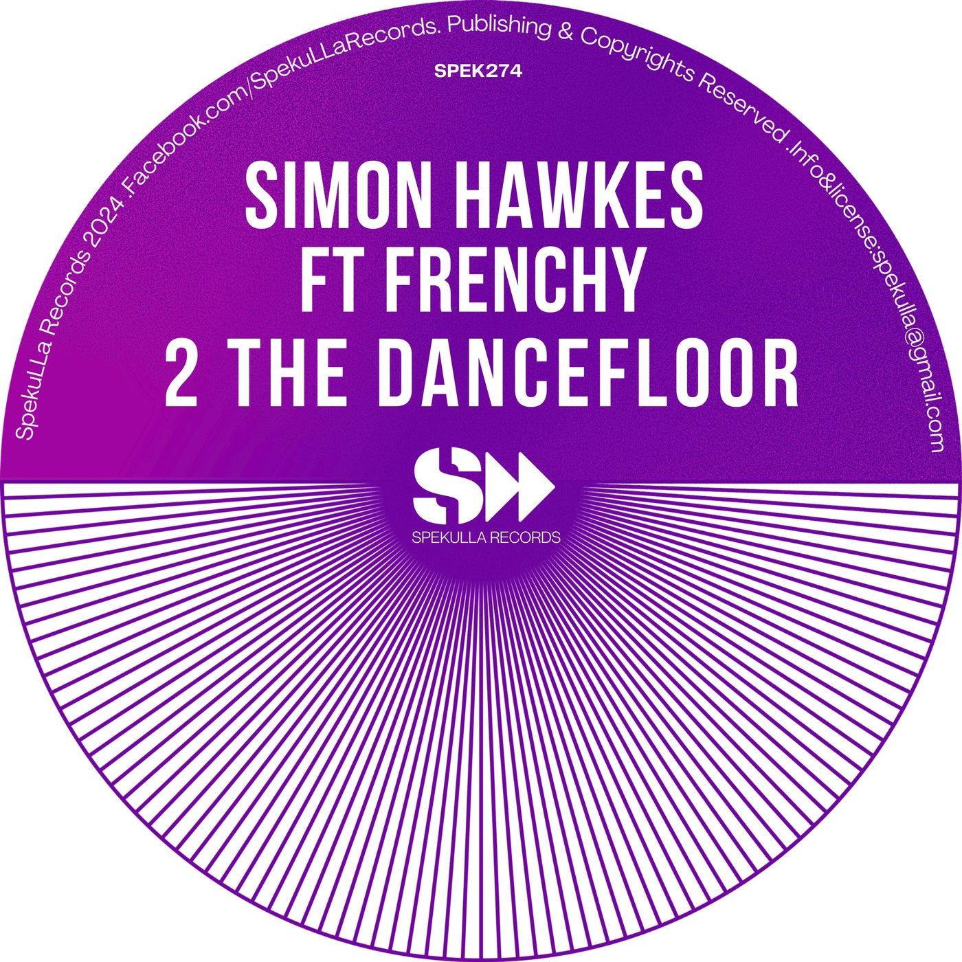 Cover - Seb Skalski, Simon Hawkes, Frenchy (PL) - 2 The Dancefloor (Seb Skalski Club Remix)