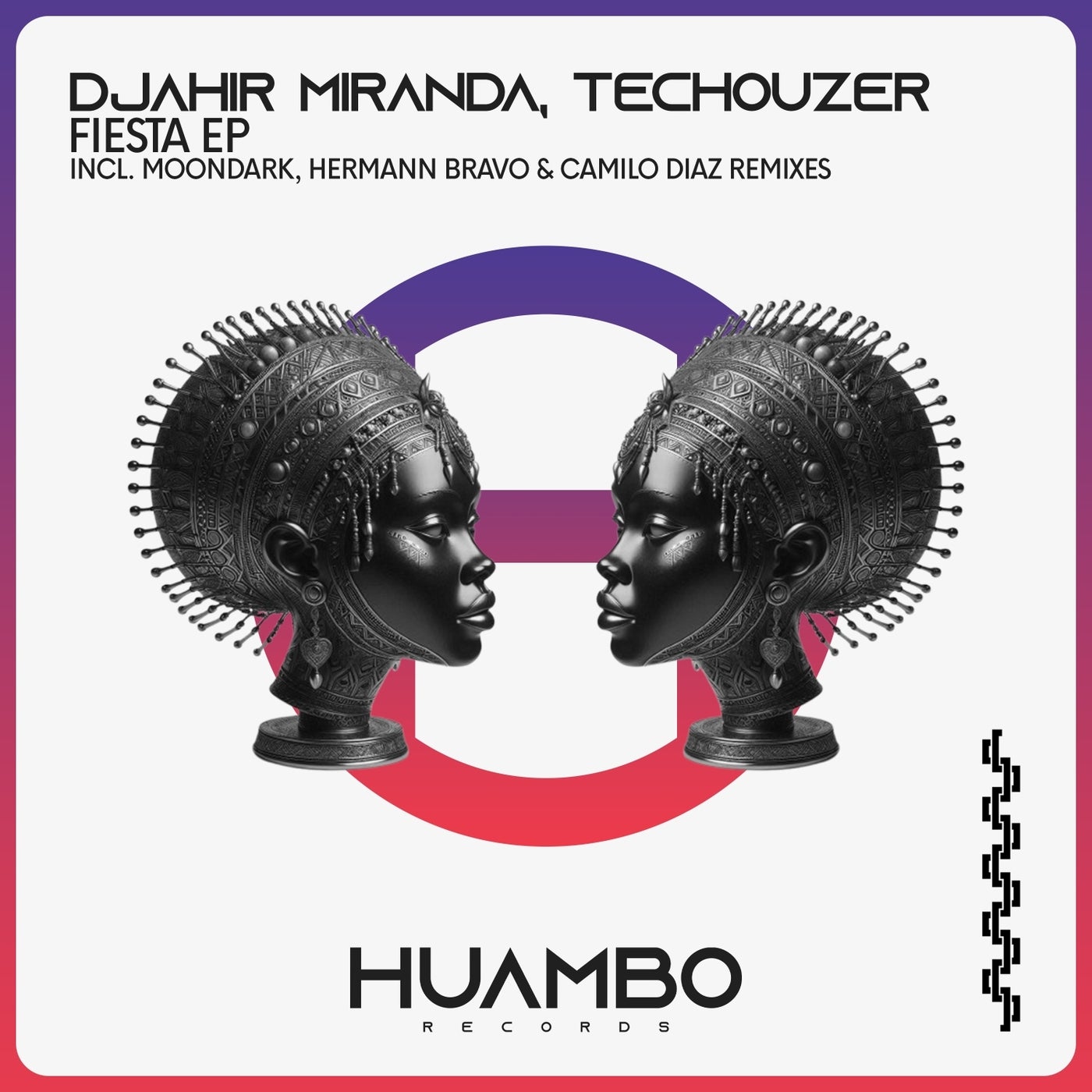 Cover - Techouzer, DJahir Miranda - Fiesta (Camilo Diaz Remix)
