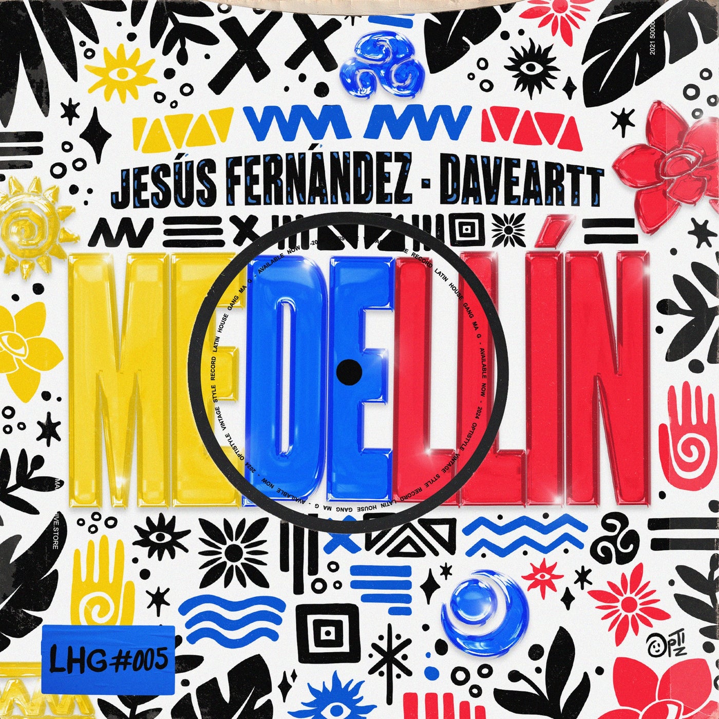 Cover - Jesus Fernandez, Daveartt, LATIN HOUSE GANG - Medellín (Radio Edit)