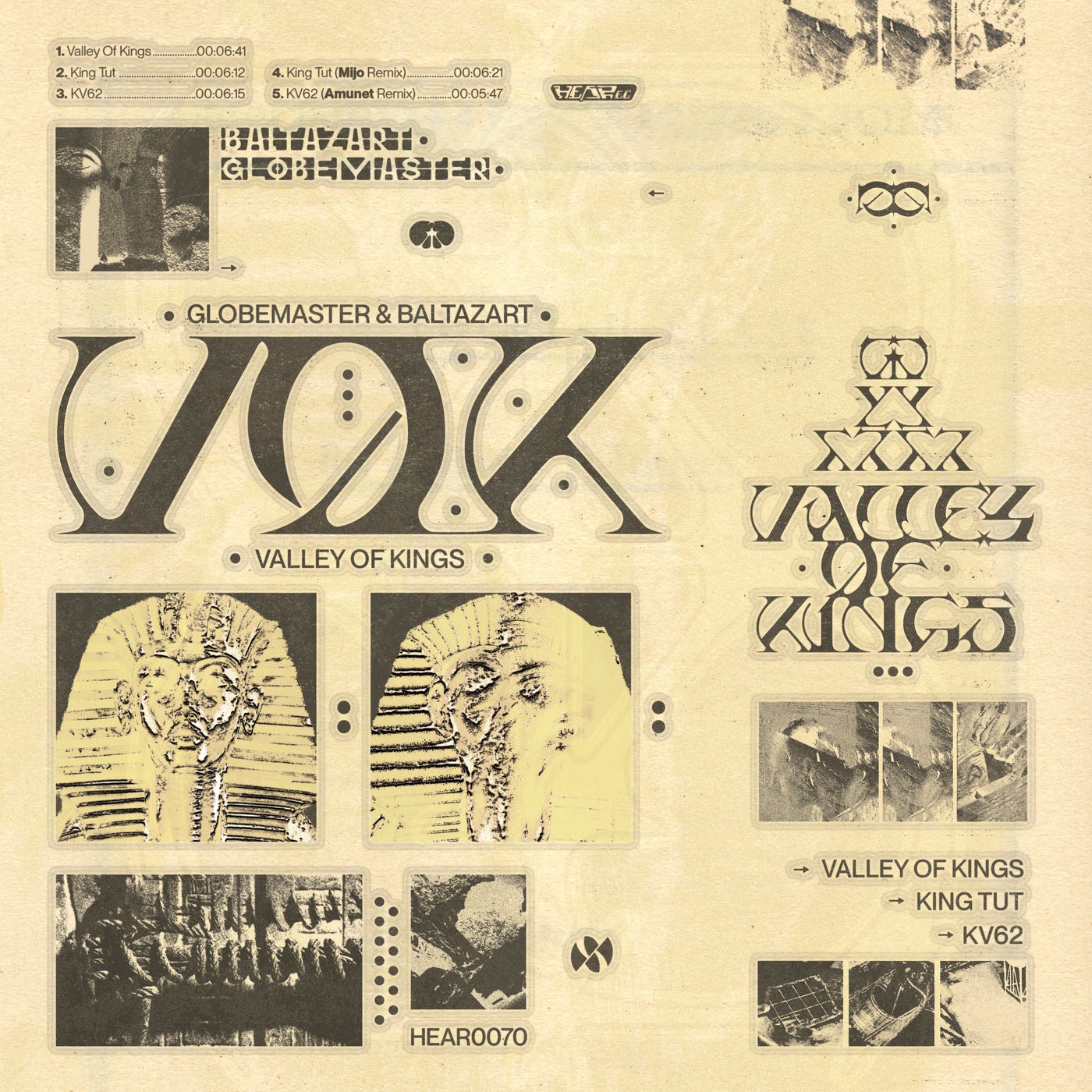 Cover - Globemaster, Baltazart - King Tut (Mijo Remix)
