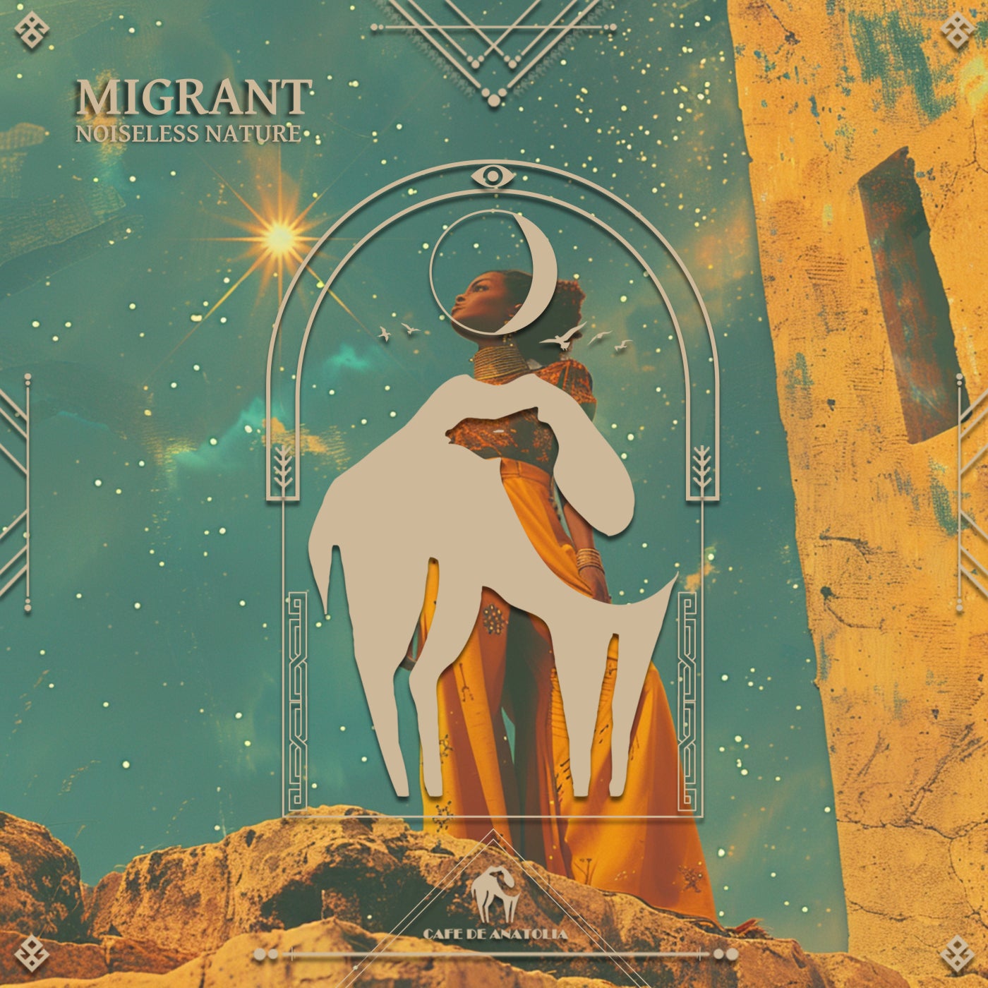 Cover - Cafe De Anatolia, Noiseless Nature - Migrant (Original Mix)
