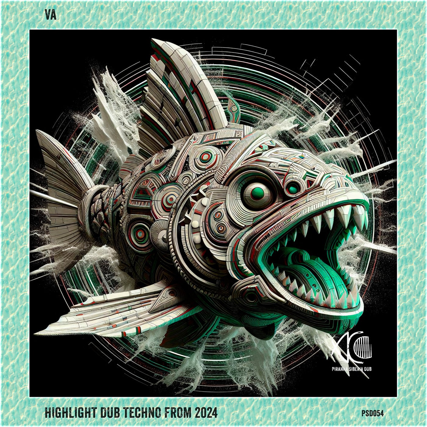 Cover - Radio Badjay, Oldschool Dubtechno .Producer - Novosibirsk Dub (Deemkeyne Remix)