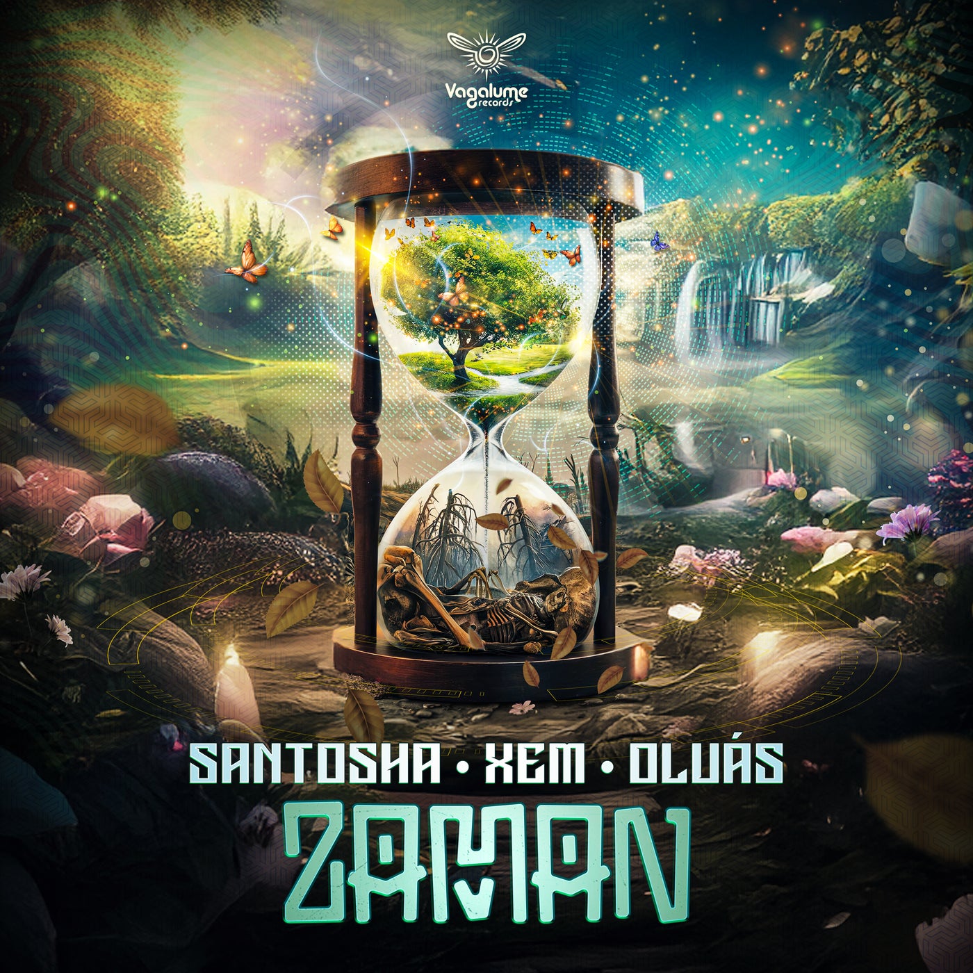 Cover - Santosha Live, Xem Live, Oluás - Zaman (Original Mix)