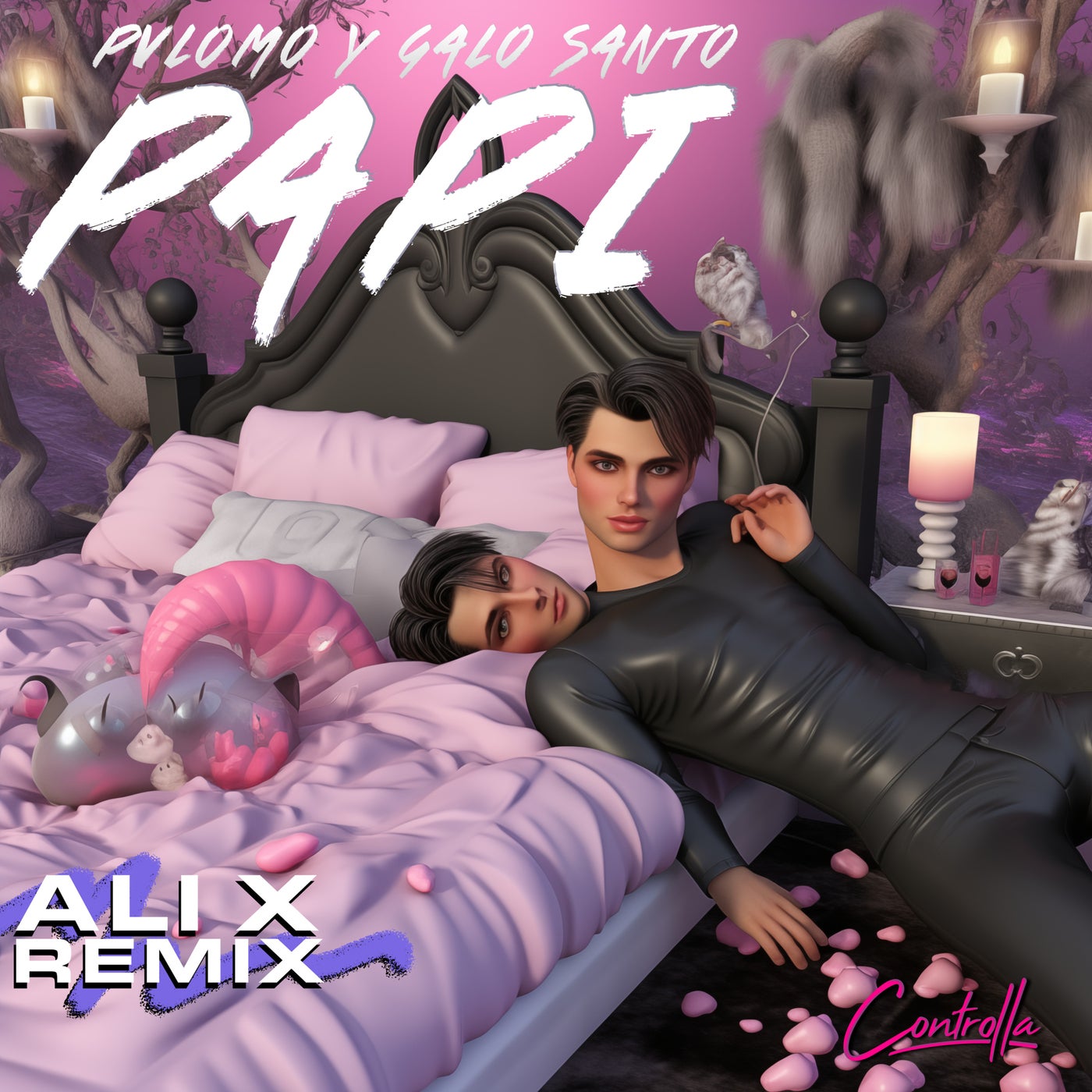 Cover - Pvlomo, Galo Santo - PAPI (Ali X Remix)