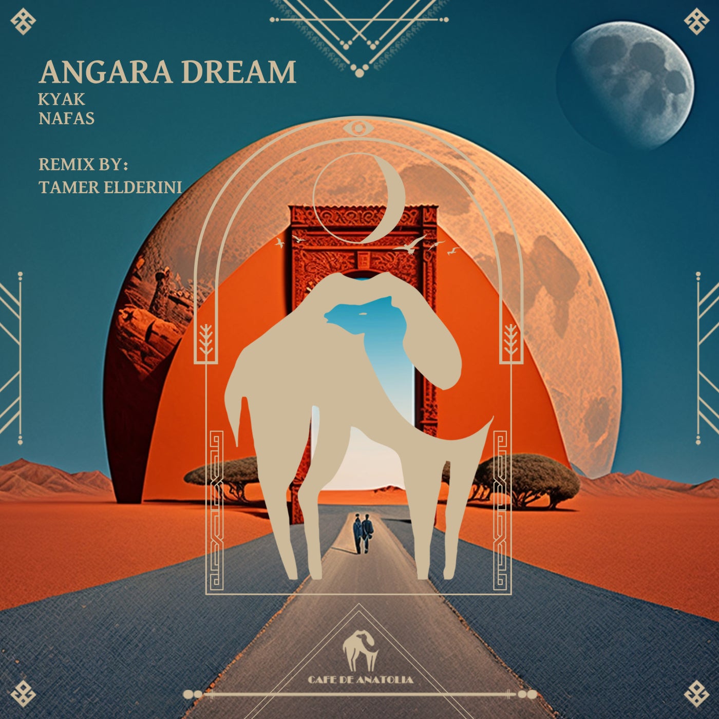 Cover - Cafe De Anatolia, Kyak, Nafas - Angara Dream (Tamer ElDerini Remix)