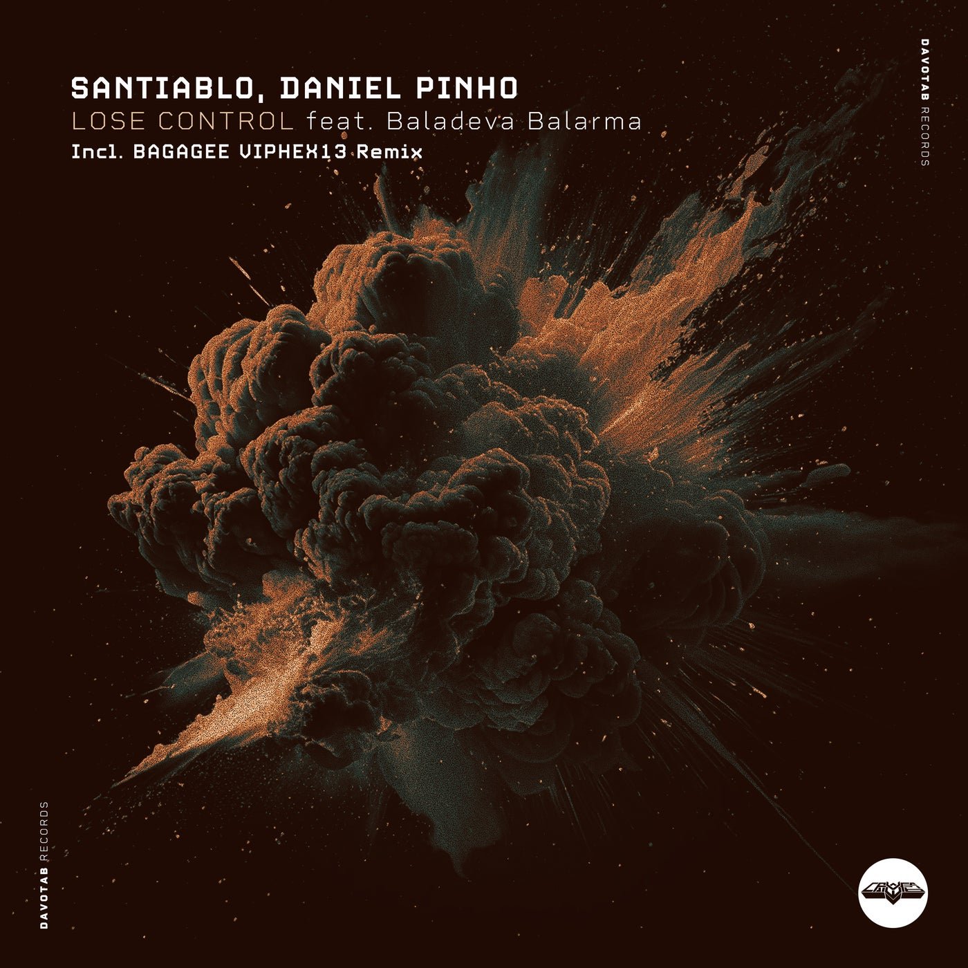 Cover - BalaRama, SANTIABLO, Daniel Pinho (US) - Lose Control (Original Mix)