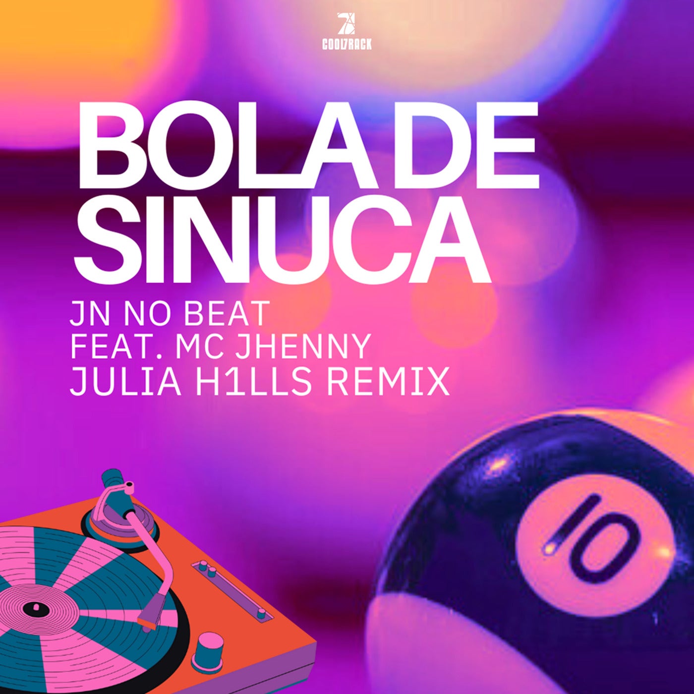 Cover - Julia H1lls, Cool 7rack, Mc Jhenny, JN NO BEAT ORIGINAL - Bola de Sinuca feat. mc jhenny (Remix)