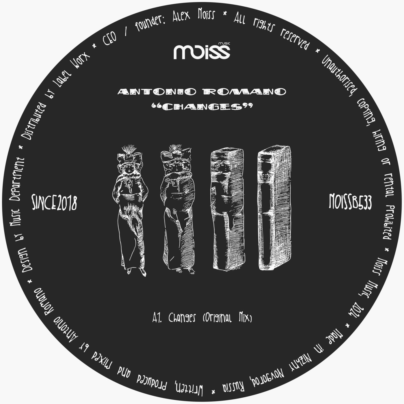 Cover - Antonio Romano - Changes (Original Mix)