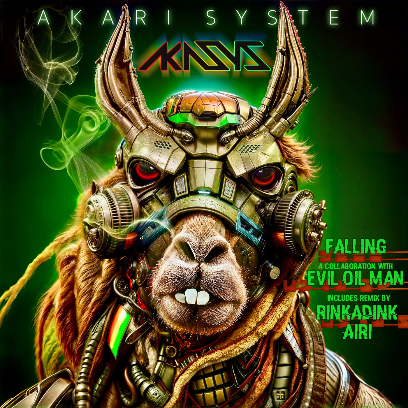 Cover - Evil Oil Man, Akari System - Falling (Rinkadink & Airi Remix)