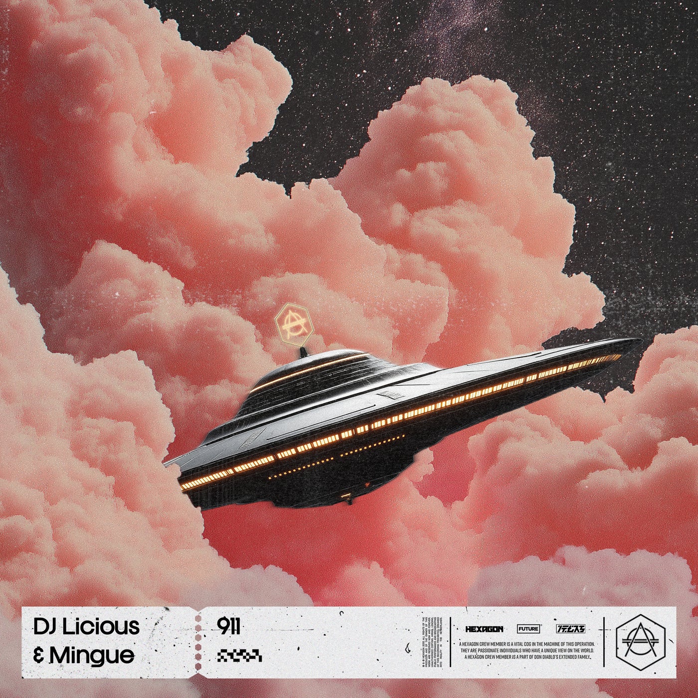 Cover - DJ Licious, Mingue - 911 (Extended Mix)