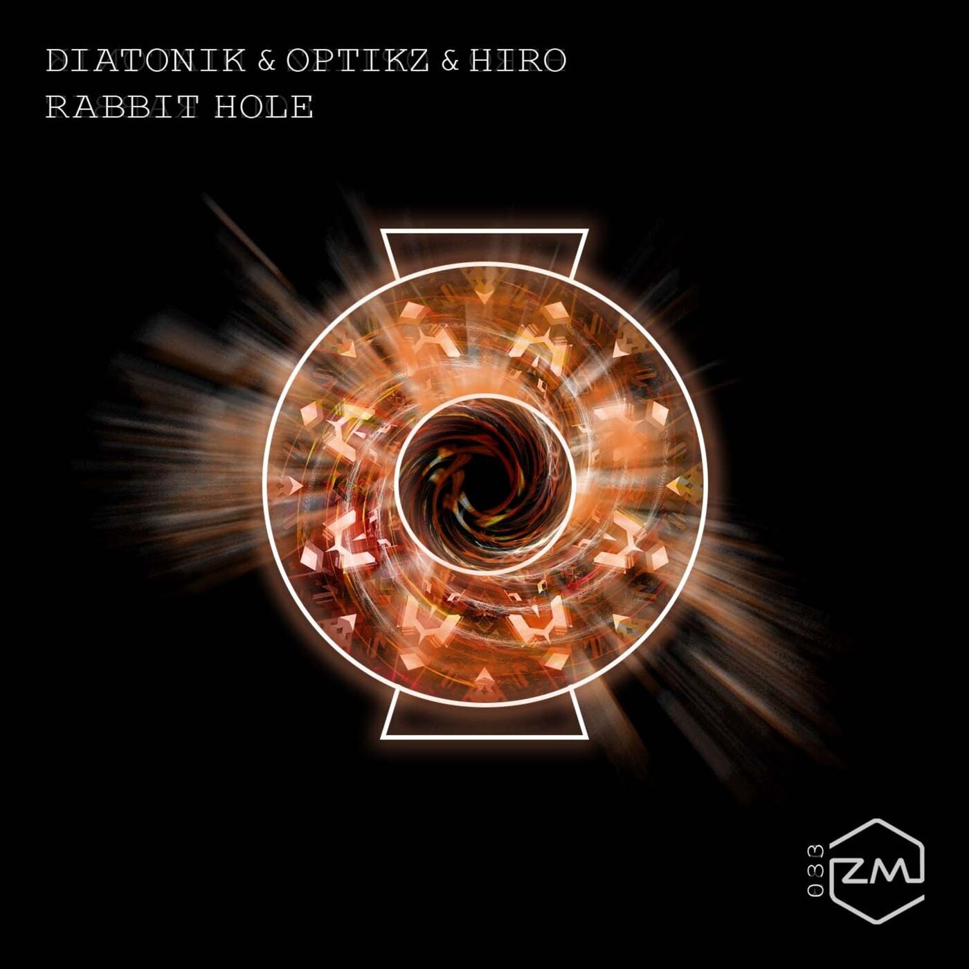 Cover - HiRO, Diatonik, Optikz - Rabbit Hole (Original Mix)