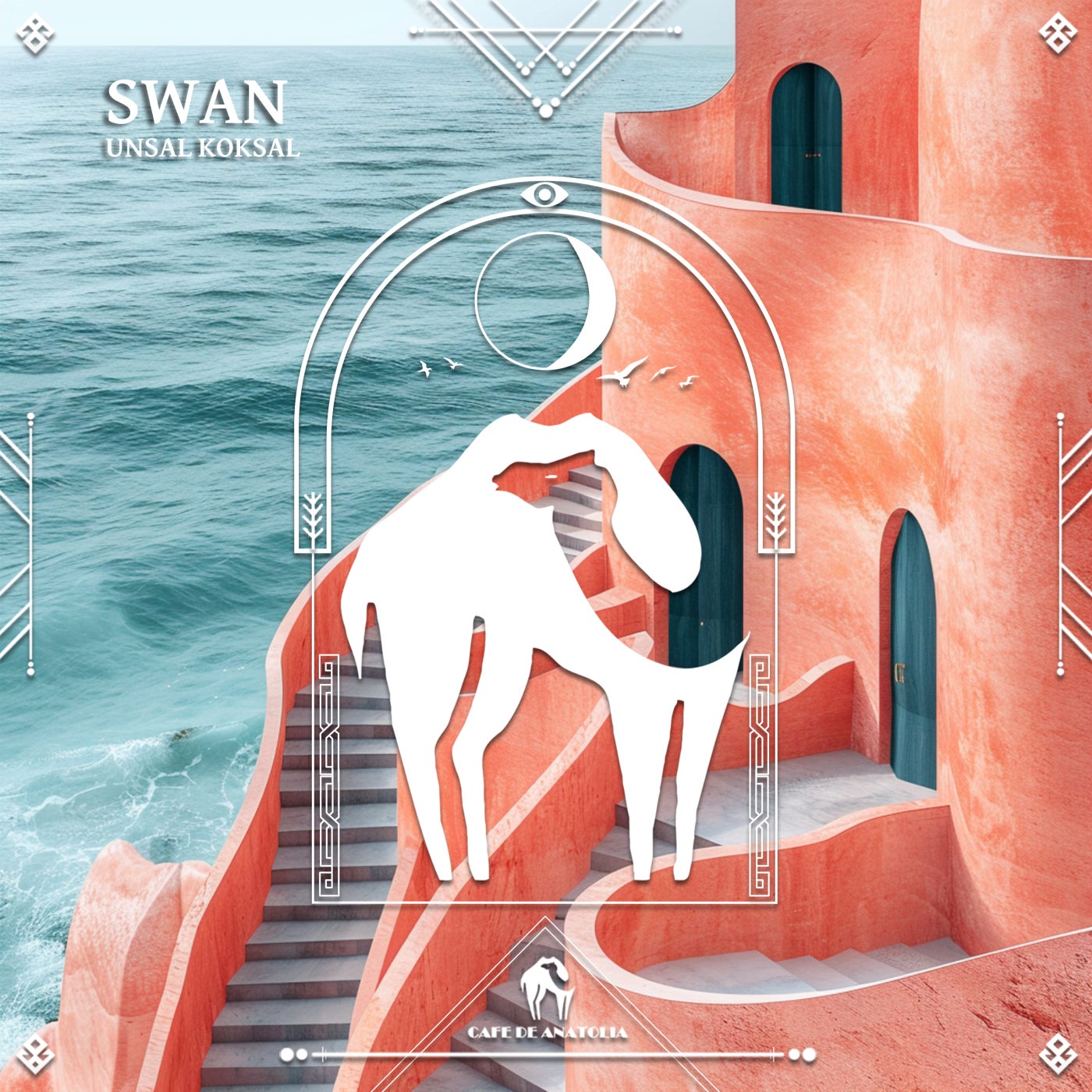 Cover - Cafe De Anatolia, Unsal Koksal - Swan (Original Mix)