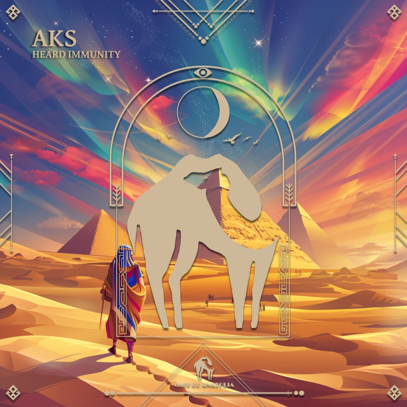 Cover - Cafe De Anatolia, Heard Immunity - Aks (Original Mix)