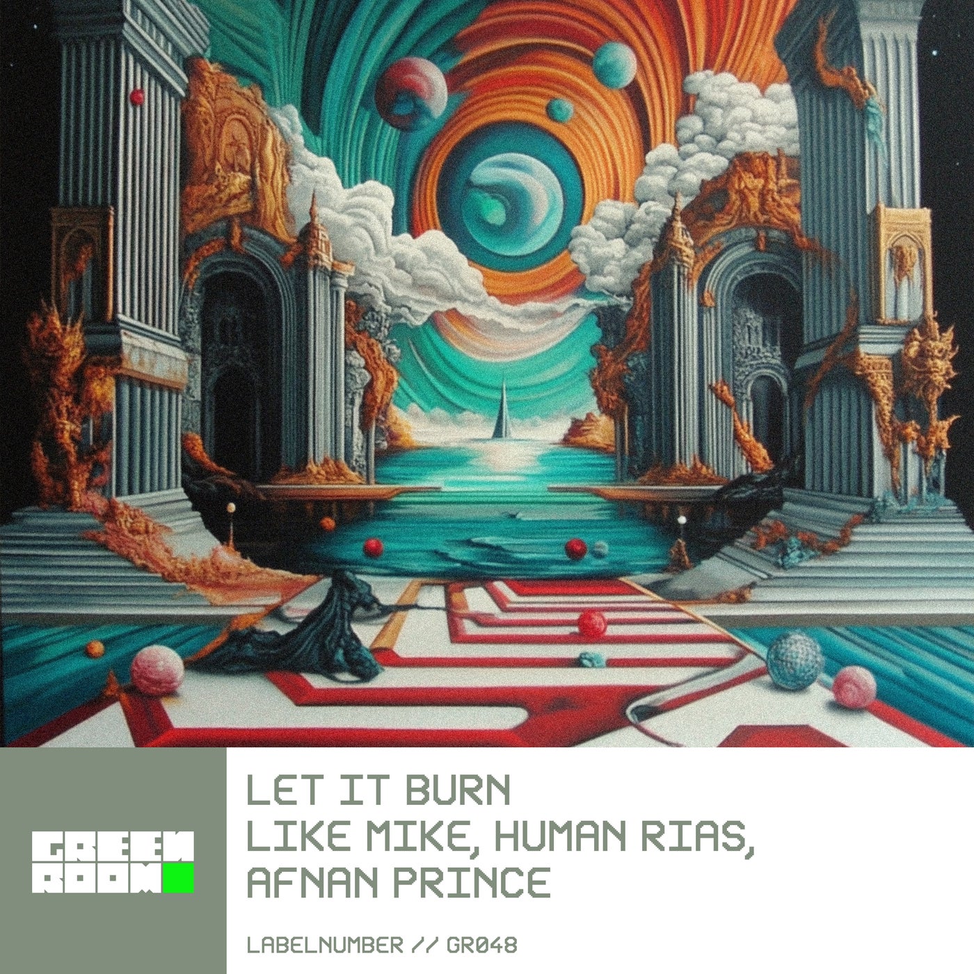 Cover - Like Mike, Human Rias, Afnan Prince - Let It Burn (Original Mix)