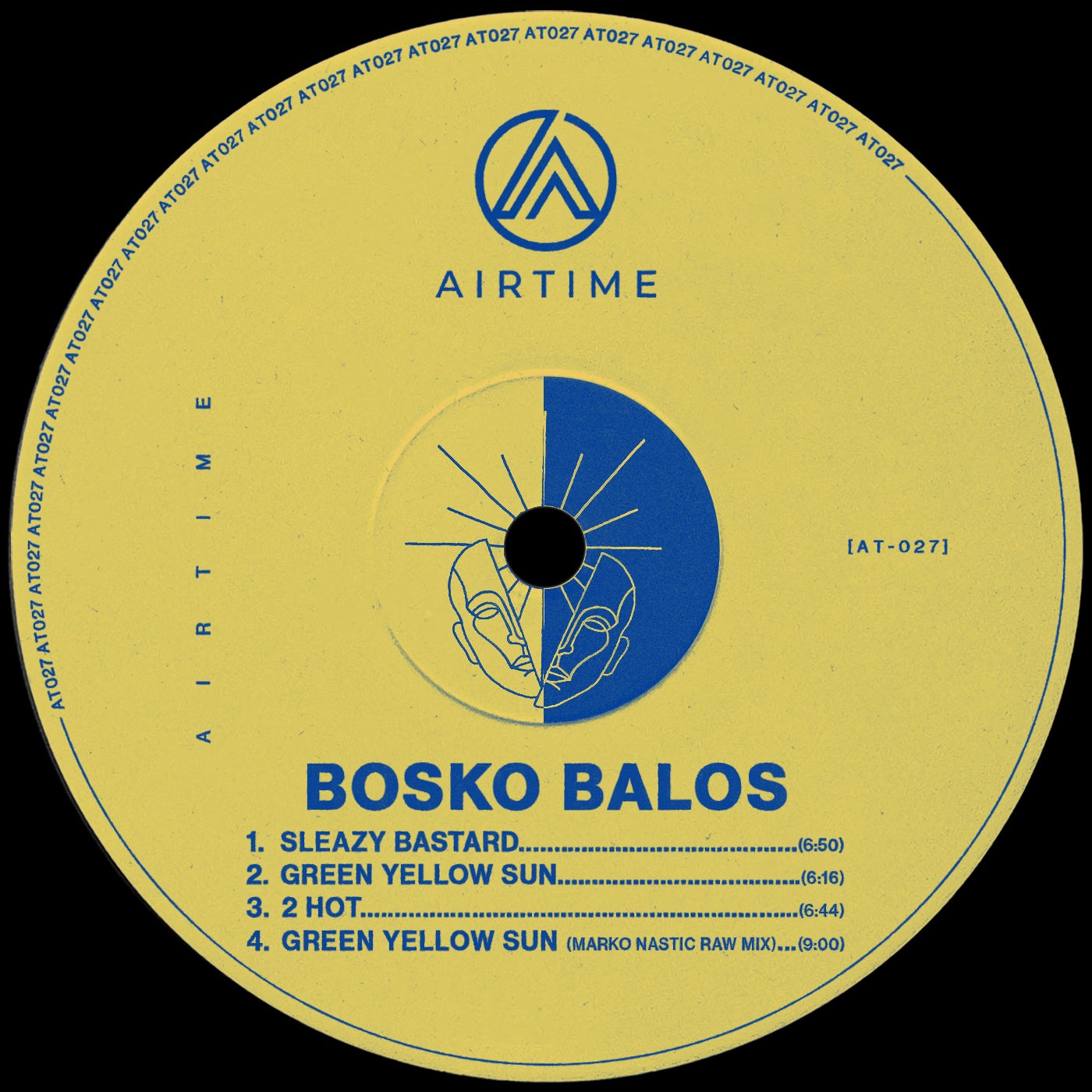 Cover - Bosko Balos - Green Yellow Sun (Original Mix)