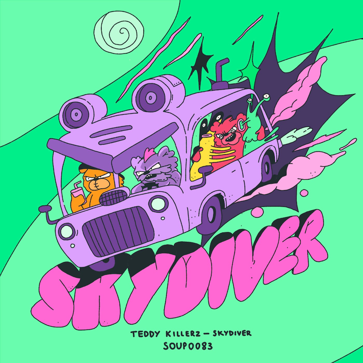 Cover - Teddy Killerz - Skydiver (Original Mix)