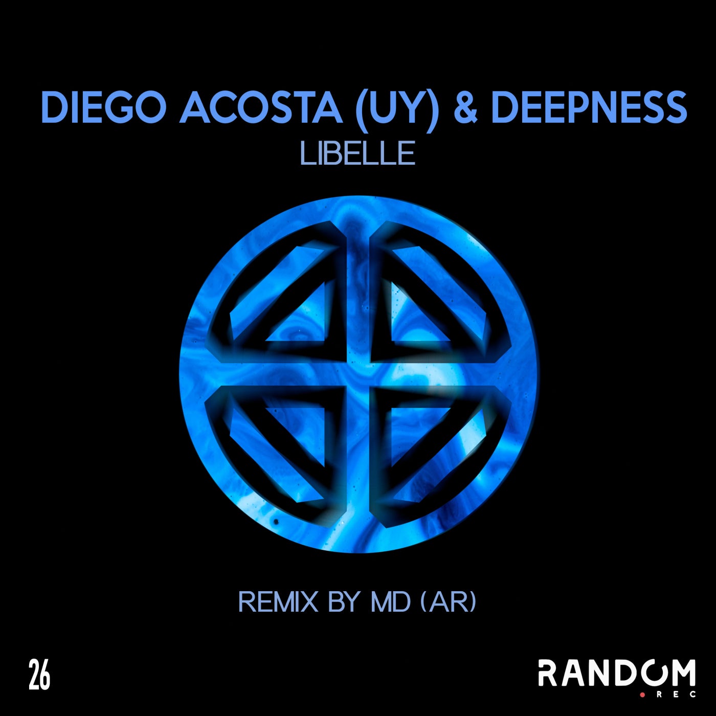 Cover - Deepness, Diego Acosta (UY) - Libelle (MD (AR) Remix)