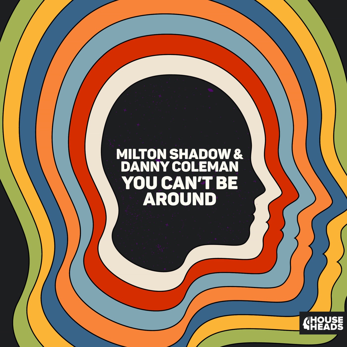 Cover - Danny Coleman, Milton Shadow - You Can't Be Around (Extended Mix)