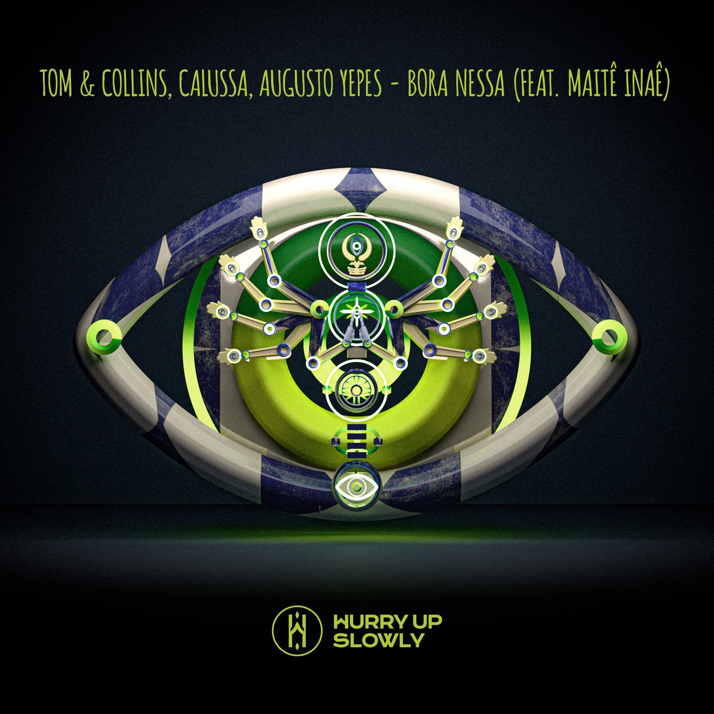 Cover - Tom & Collins, Augusto Yepes, Calussa - Bora Nessa (Extended)