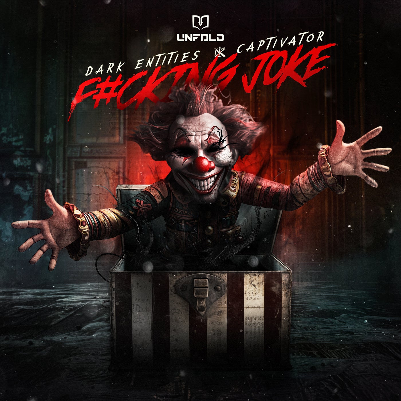 Cover - Captivator, Dark Entities - F#CKING JOKE (Extended Mix)