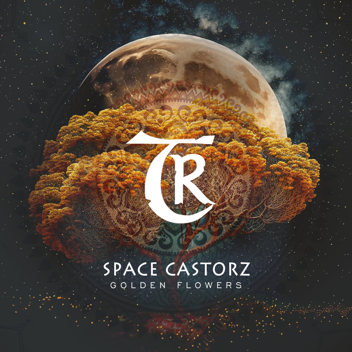 Cover - Space Castorz, Tibetania - Golden Flowers (Original Mix)