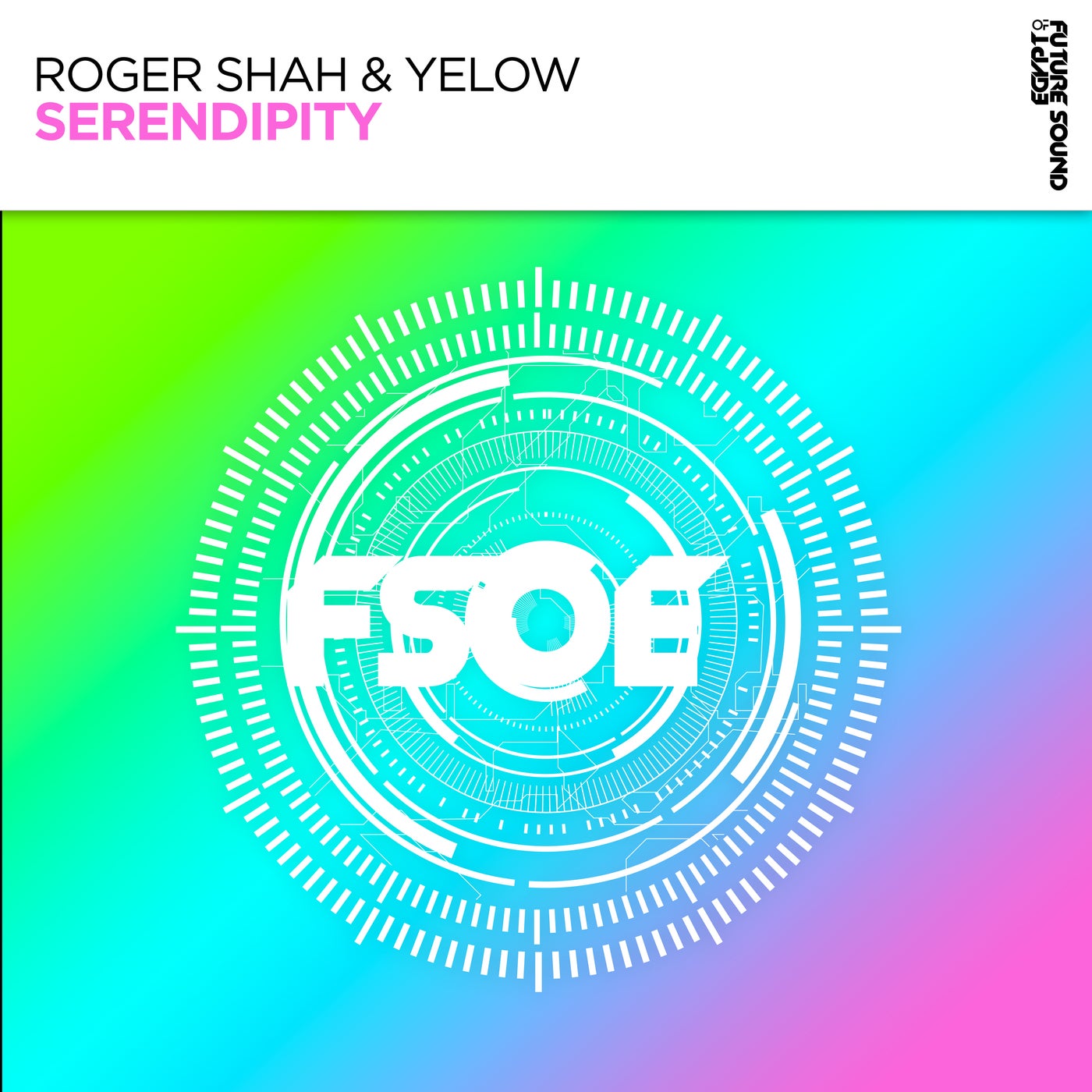 Cover - Roger Shah, Yelow - Serendipity (Extended Mix)