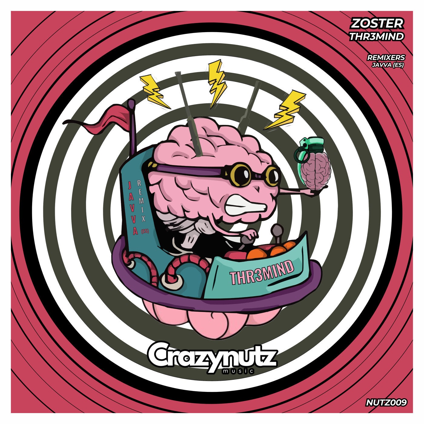 Cover - THR3MIND - Zoster (Original Mix)