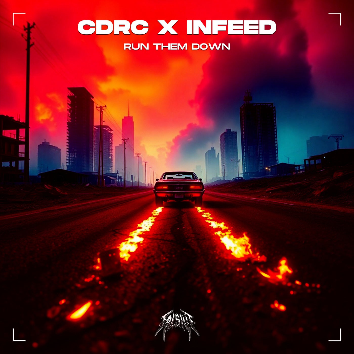 Cover - INFEED, CDRC - RUN THEM DOWN (Original)