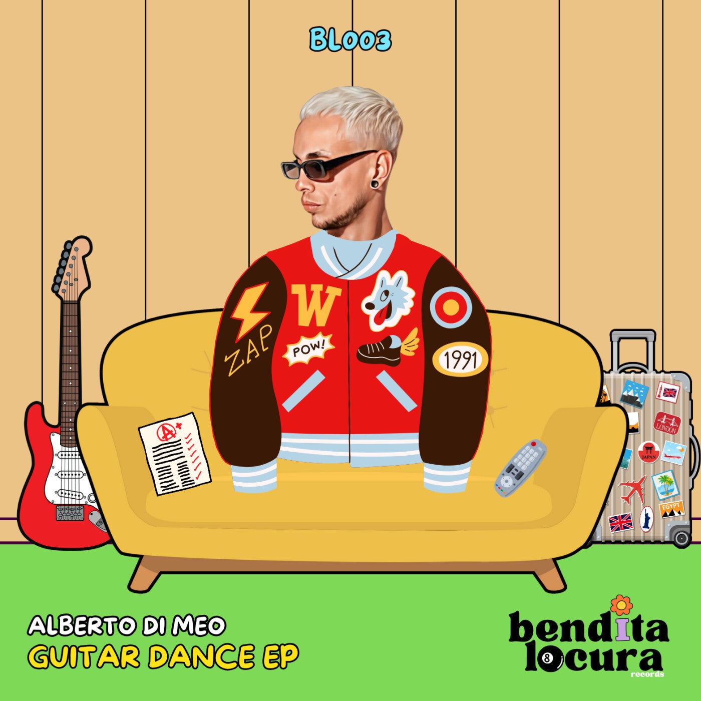 Cover - Alberto Dimeo - Let Me Brain (Original Mix)