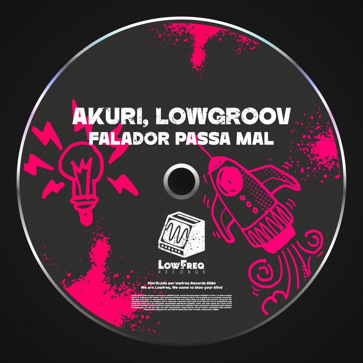 Cover - Lowgroov, AKURI - Falador Passa Mal (Original Mix)