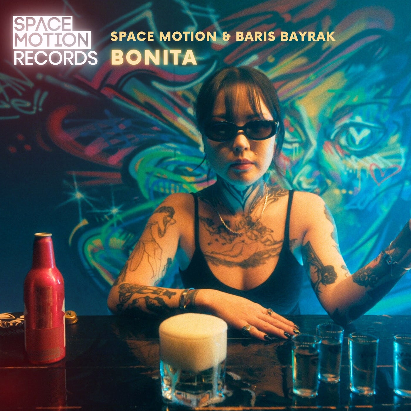 Cover - Space Motion, Baris Bayrak - Bonita (Original Mix)