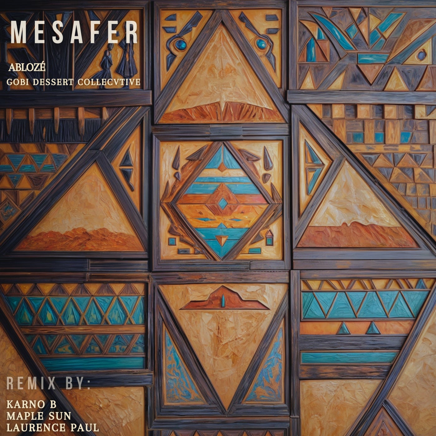 Cover - Gobi Desert Collective, Ablozé - Mesafer (Karno B Remix)