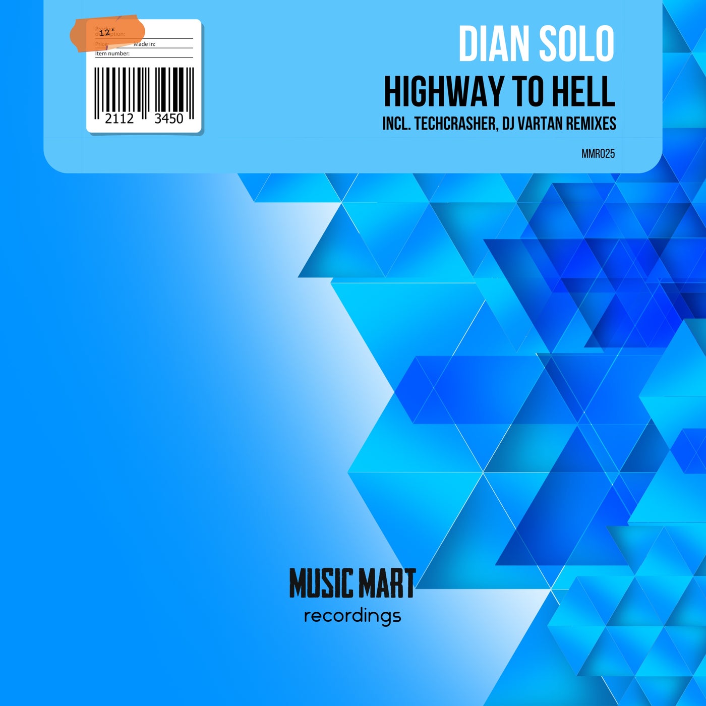 Cover - Dian Solo - Highway To Hell (Techcrasher, DJ Vartan Remix)