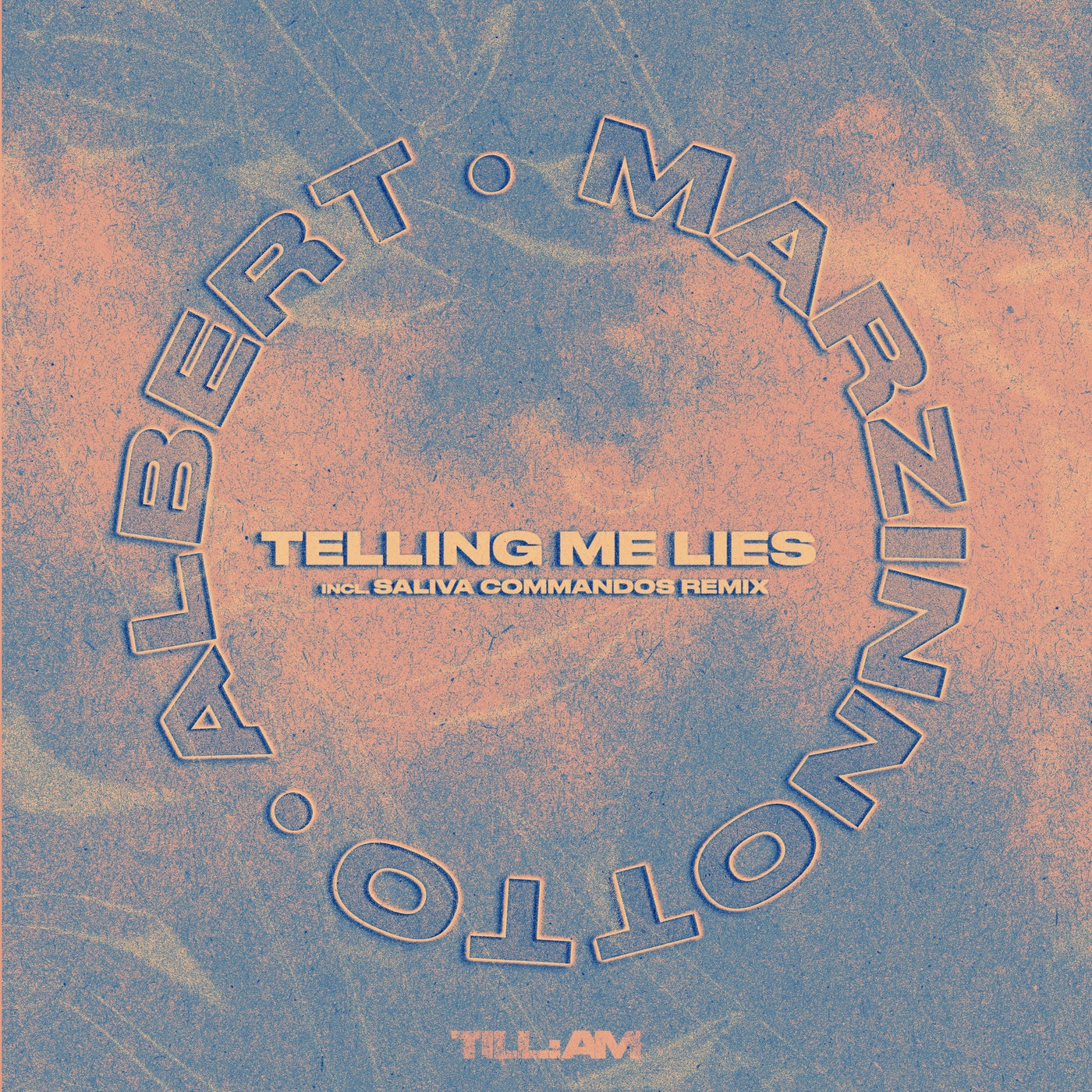 Cover - Albert Marzinotto, Saliva Commandos - Telling Me Lies (Saliva Commandos Remix)