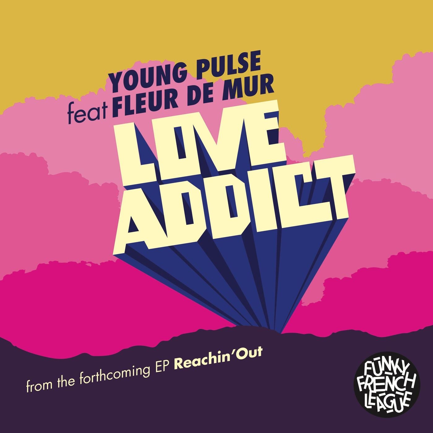 Cover - Young Pulse, Fleur De Mur - Love Addict (Original Mix)
