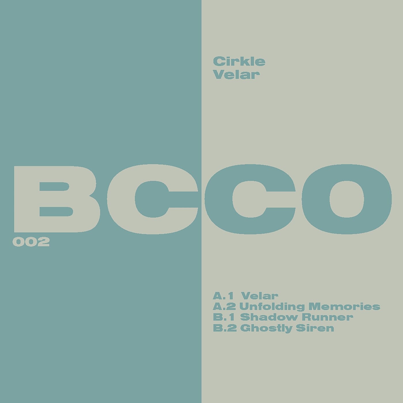 Cover - Cirkle, BCCO - Velar (Original Mix)