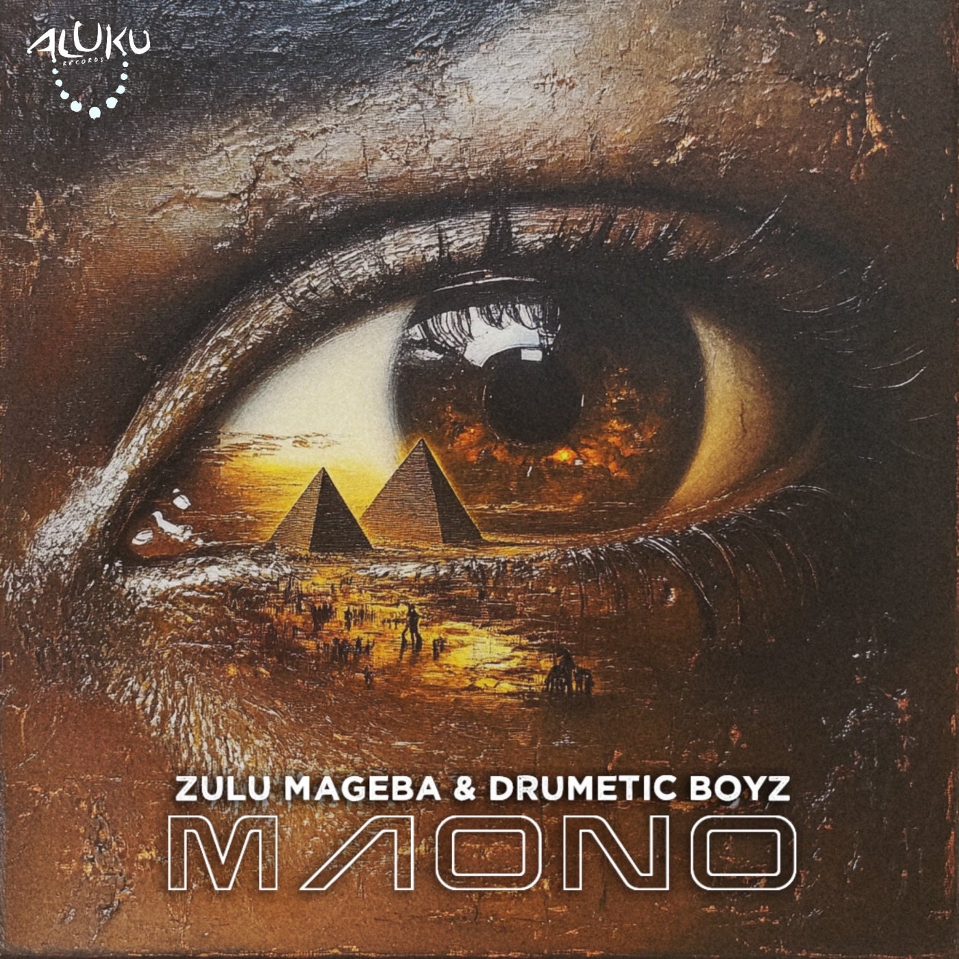 Cover - Drumetic Boyz, Zulu Mageba - Maono (Original Mix)
