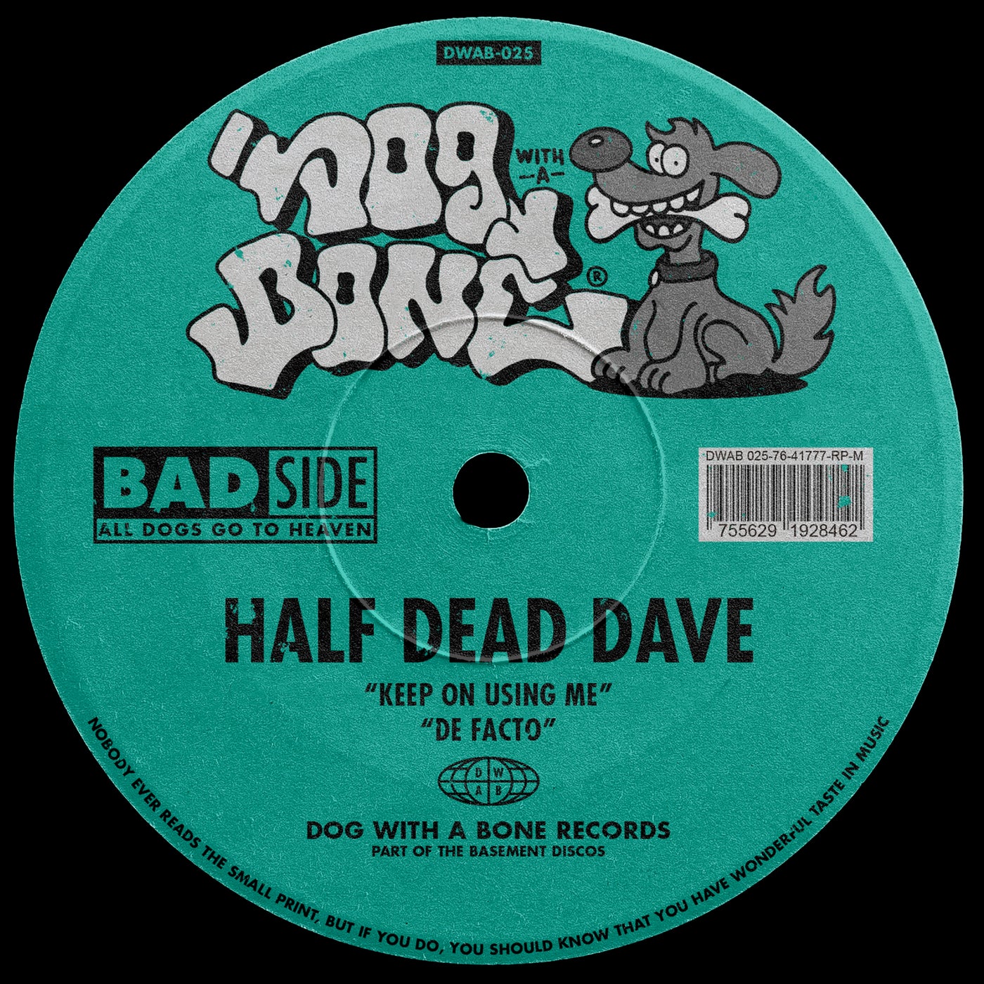 Cover - Half Dead Dave - Keep On Using Me (Original Mix)