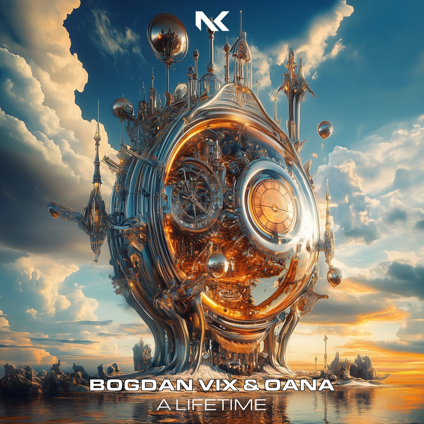 Cover - Bogdan Vix, Oana - A Lifetime (Extended Mix)