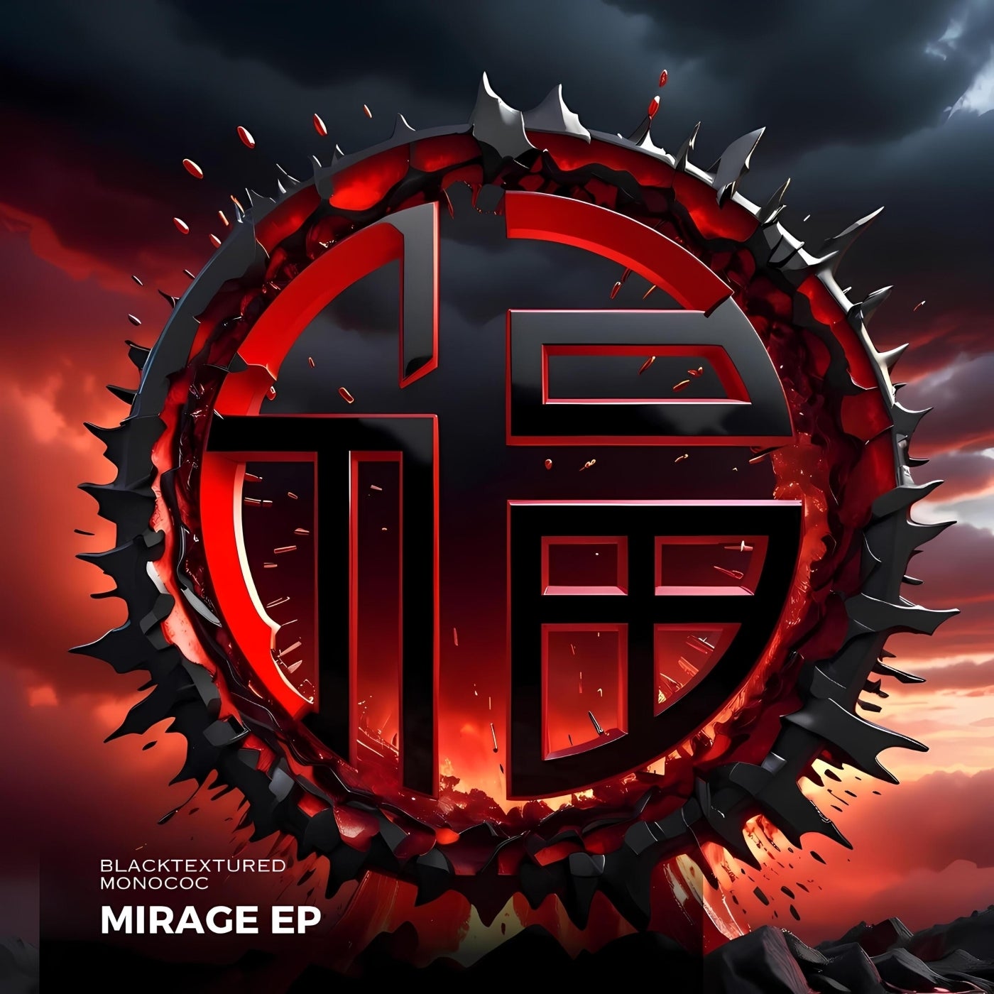 Cover - Monococ, Blacktextured - Mirage (Original Mix)