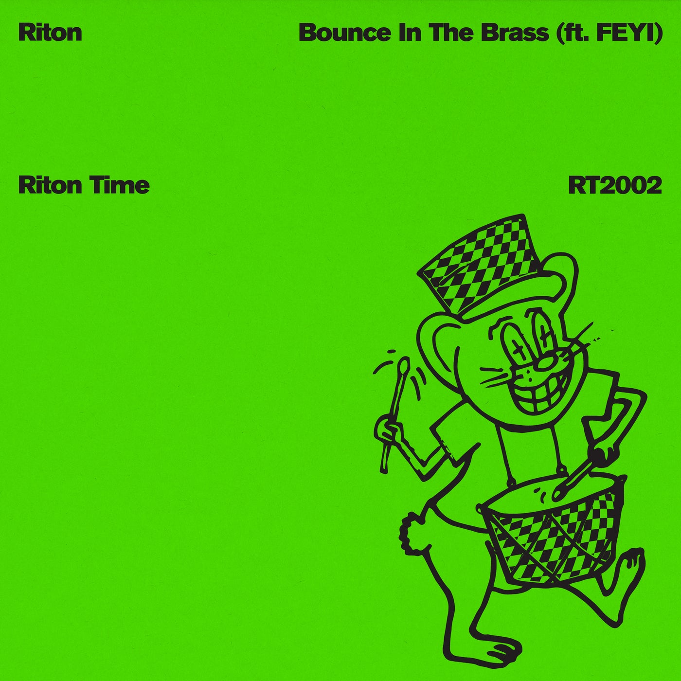 Cover - Riton, FEYI - Bounce In The Brass (Extended Mix)
