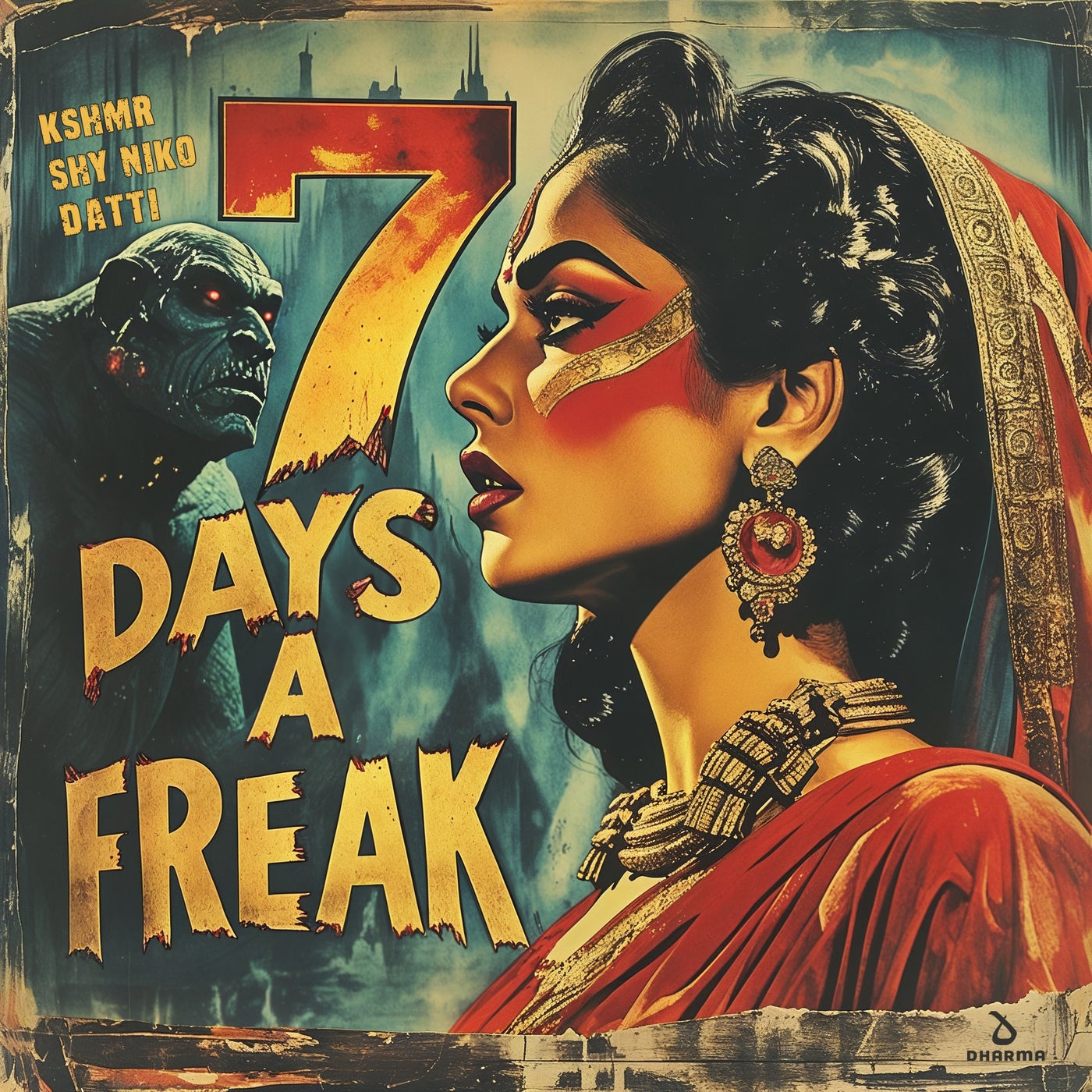 Cover - KSHMR, Datti, shy niko - 7 Days a Freak (Extended Mix)