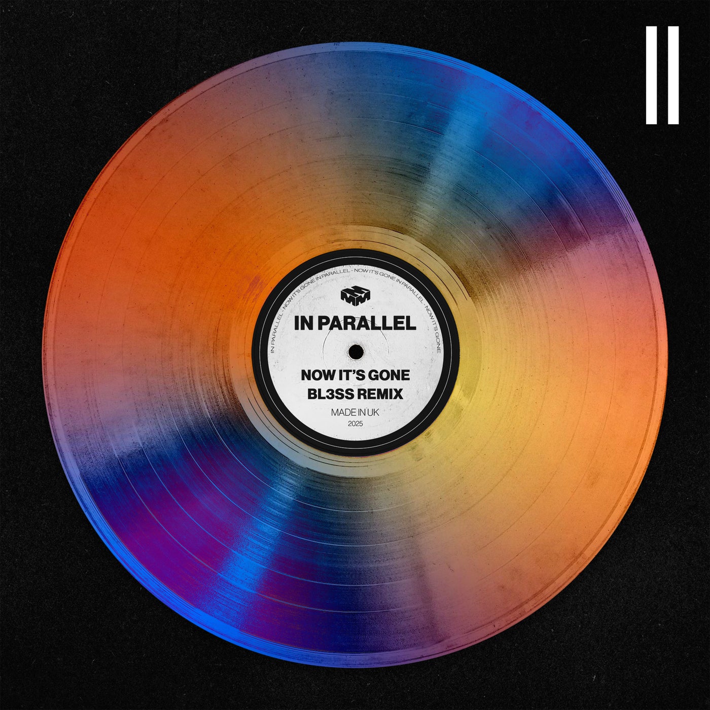 Cover - BL3SS, IN PARALLEL - NOW IT'S GONE  (BL3SS EXTENDED REMIX)