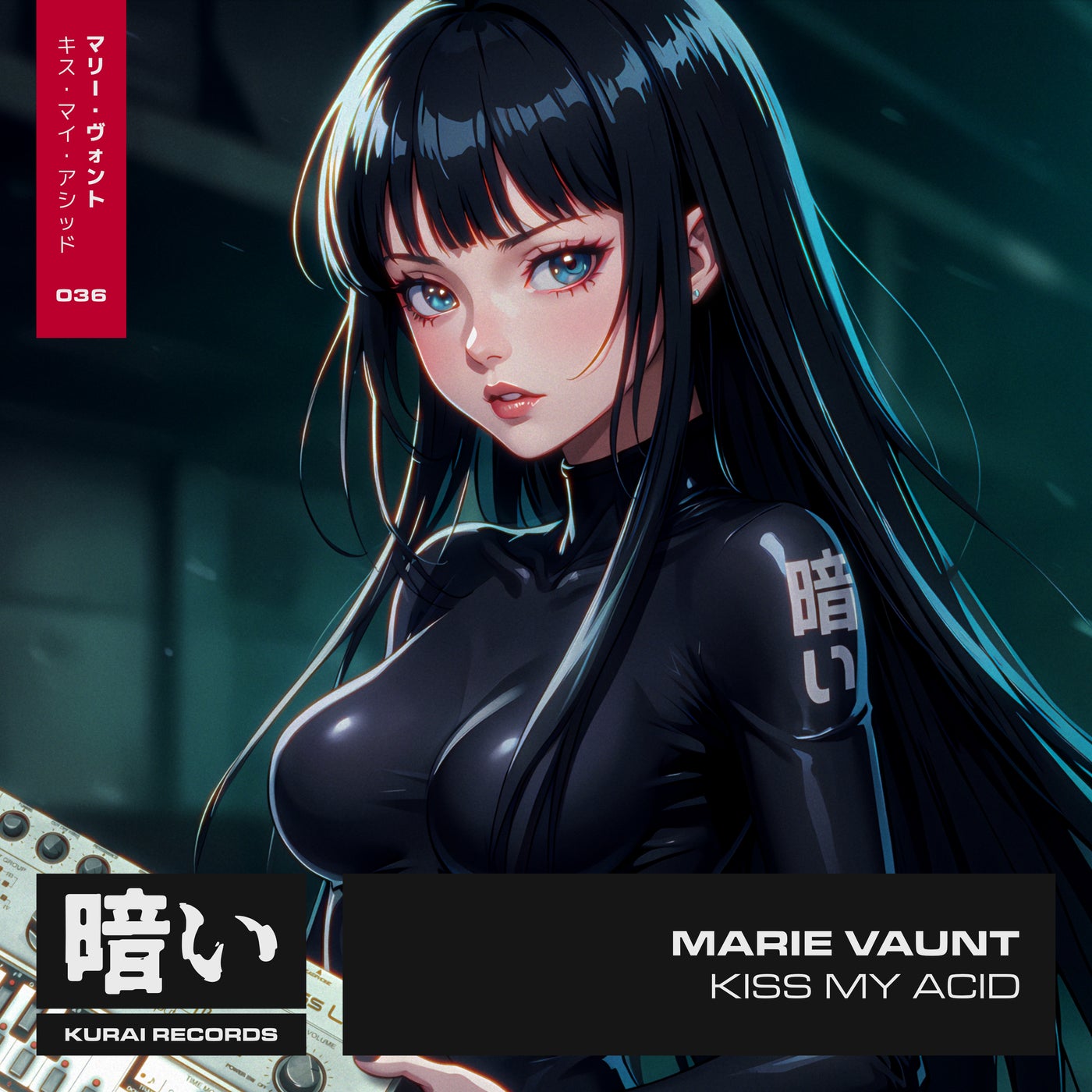 Cover - Marie Vaunt - Kiss My Acid (Extended Mix)