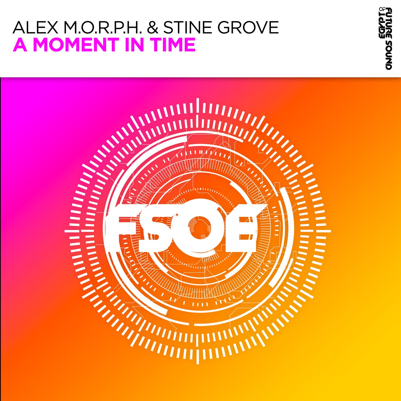 Cover - Alex M.O.R.P.H., Stine Grove - A Moment in Time (Extended Mix)