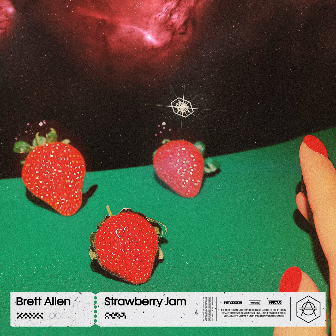 Cover - Brett Allen - Strawberry Jam (Extended Mix)