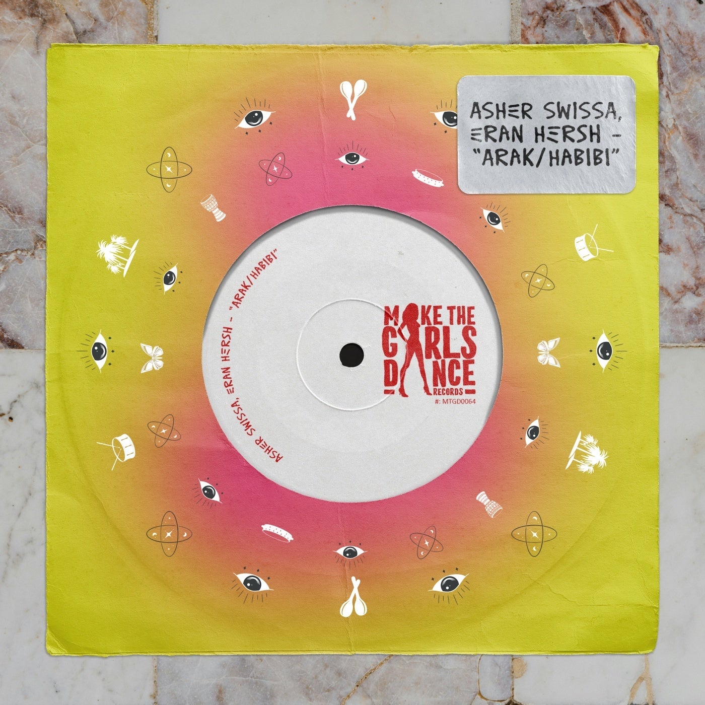 Cover - Eran Hersh, ASHER SWISSA - Arak (Extended Mix)